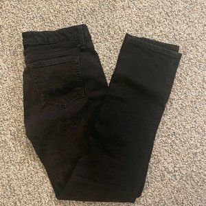GAP 1969 Real Straight Black Jeans size 28